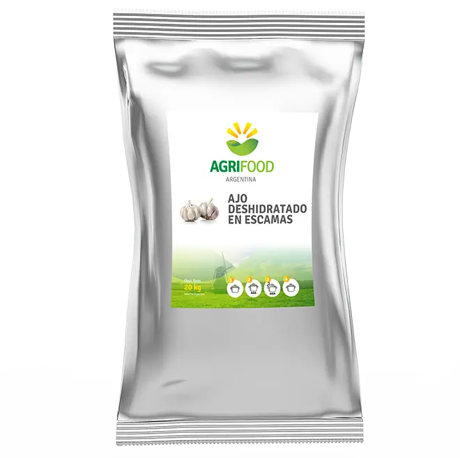 Ajo Deshidratado en Escamas