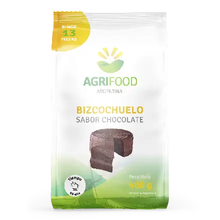 Bizcochuelo Sabor Chocolate